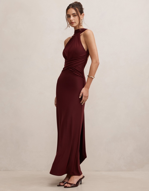 Forever New - Rosalba Gathered Panel Maxi Dress