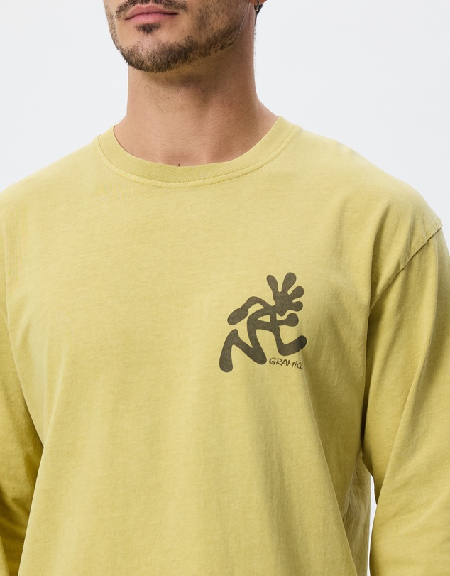 Gramicci - Running Man Pigment Dyed LS Tee