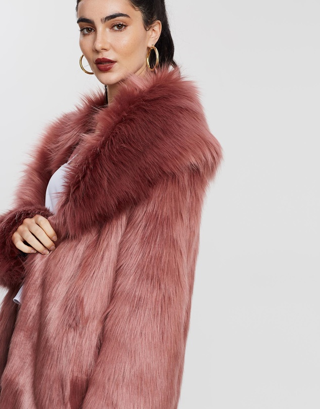 Unreal Fur - Premium Rose Jacket
