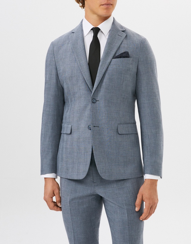 Van Heusen - Wool Blend Check Suit Jacket