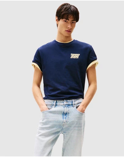 Tommy Jeans - Bubble Logo Back Graphic T-Shirt