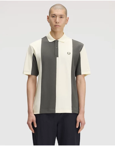 Fred Perry - Cut And Sew Panelled Polo Shirt