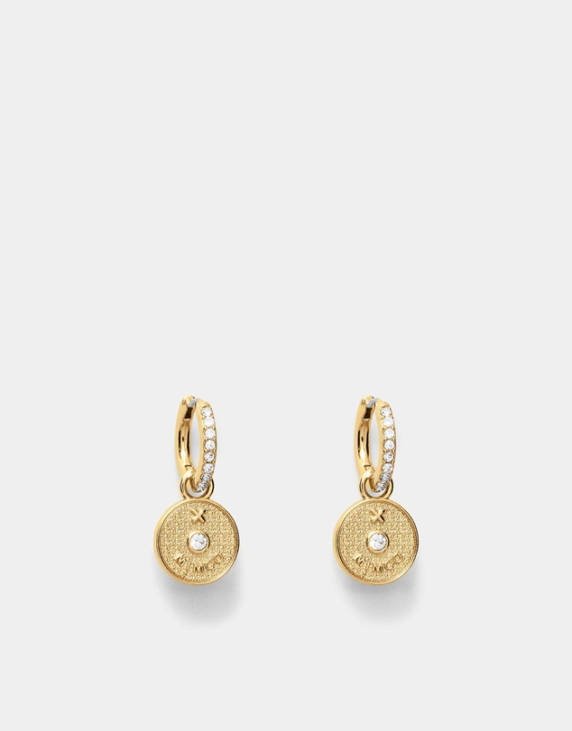 MIMCO - Amulet Charm Hoop Earrings