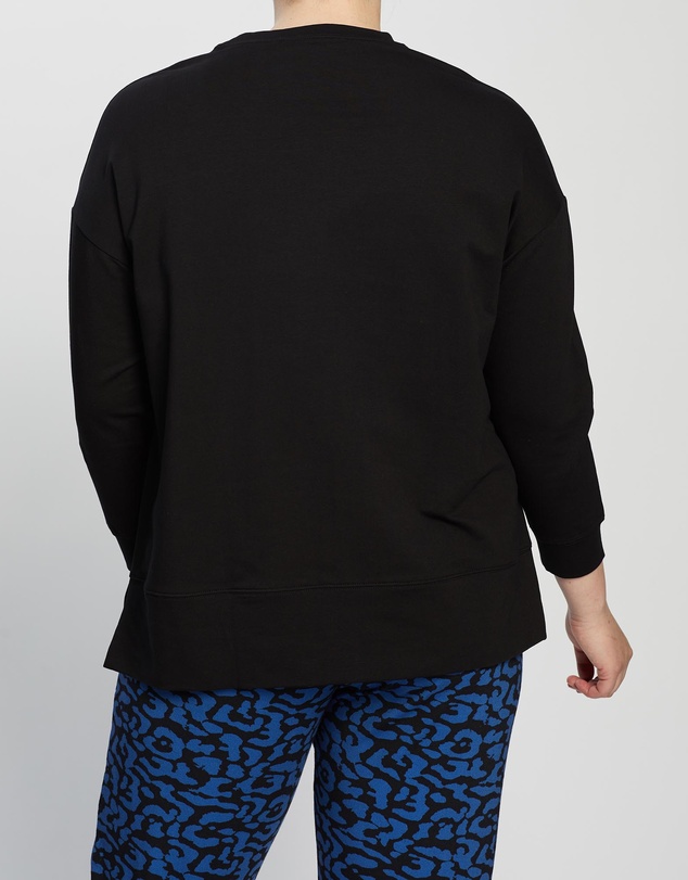 Love Your Wardrobe - Lyw & Co Embossed Sweat