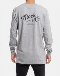 Stock & Co. - Scroll Long Sleeve Tee