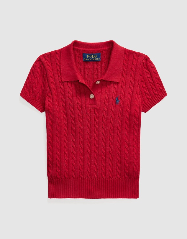 Polo Ralph Lauren - Mini-Cable Cotton Polo Sweater - ICONIC EXCLUSIVE - Kids