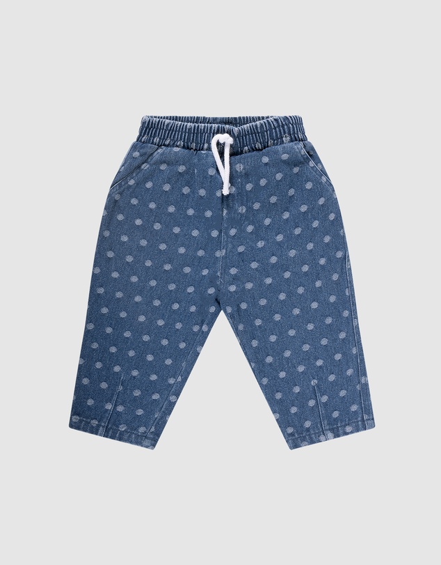 Kynd Baby - Denim Pant in Denim Dot