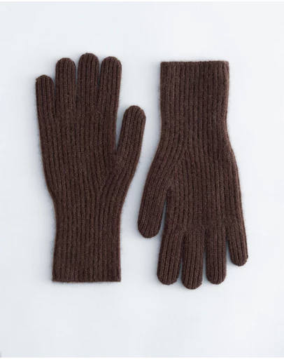 & Other Stories - Ribbed Cashmere Gloves