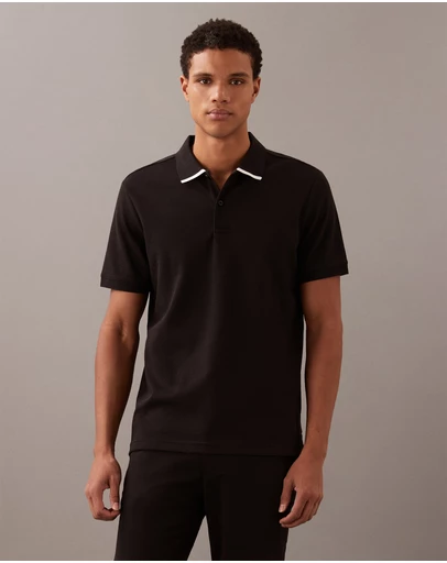 Calvin Klein - Bubble Stitch Polo Shirt