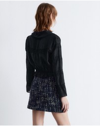 & Other Stories - Long-Sleeve Lace Blouse