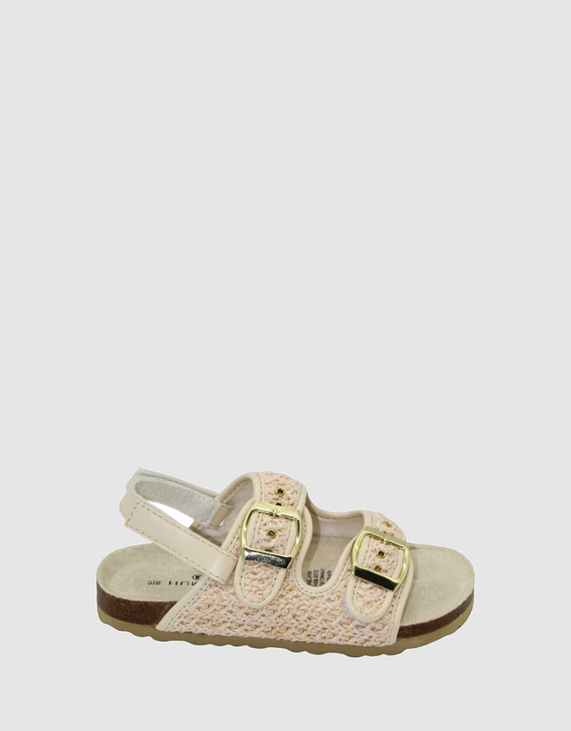 Human - Kids Gracie Raffia Sandals Natural