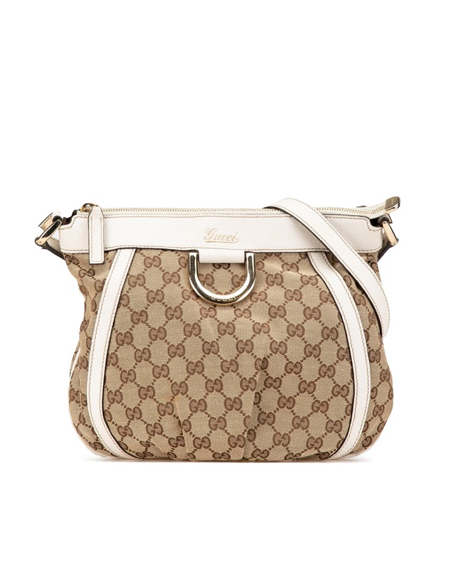 Pre-Loved by Azura Reborn - Pre-Loved GG Canvas Abbey D Ring Crossbody