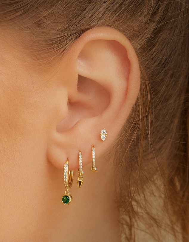 Arms Of Eve - Felicity Huggie Earrings