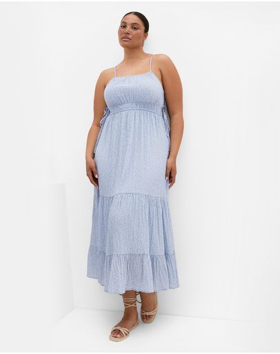 Blue Ditsy