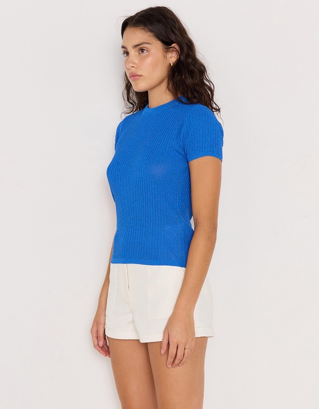 MINKPINK - Apollo Rib Knit Tee