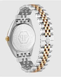 Philipp Plein - DATE SUPERLATIVE 34mm Gold-Tone Analogue