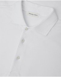 Frescobol Carioca - Luca Cotton Piquet SS Button Up Polo