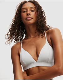 Cotton On Body Active - Ultra Soft Plunge Crop Bra