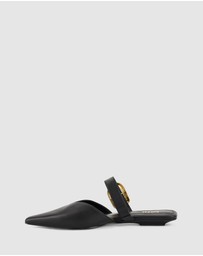 Siren - Allegra Close Toe Buckle Slide