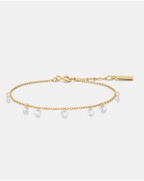 Ania Haie - Ania Haie Gold Droplet Station Bracelet