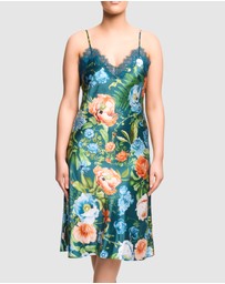 Sainted Sisters - Scarlett Silk Long Chemise