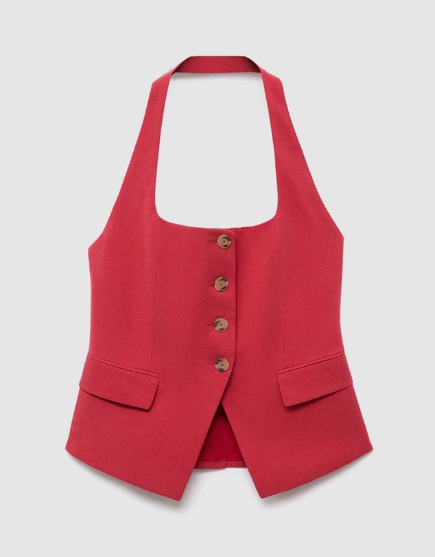 M.N.G - Linen Suit Waistcoat