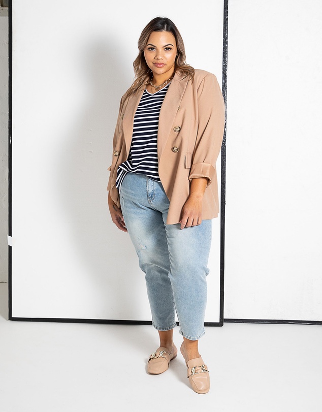 Love Your Wardrobe - Cassie Stripe Tee