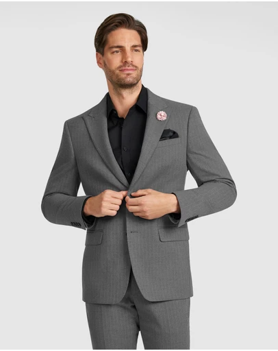 Tarocash - Sylas Slim Stripe Suit Jacket