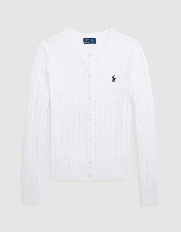 Polo Ralph Lauren - Mini-Cable Cotton Cardigan - Teens