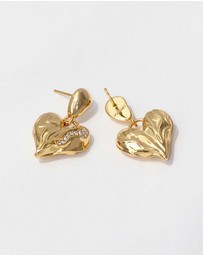 Jackie Mack - Gigis Heart Earrings