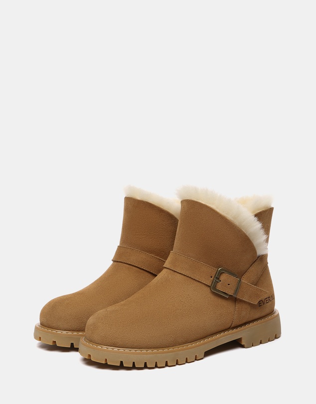 EVERAU - EverAU Ugg Polarwalk Double Faced Sheepskin Upper Fashion Boots
