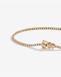 Michael Hill - 0.82 Carat TW Diamond Tennis Bracelet in 10kt Yellow Gold