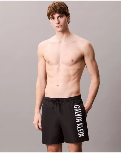 Calvin Klein - Intense Power Medium Drawstring Swim Shorts