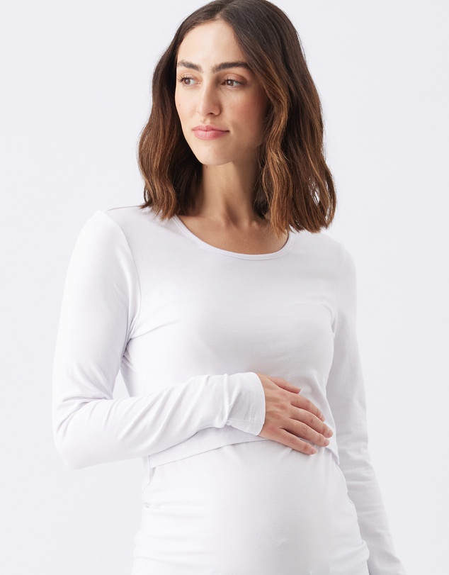 Ripe Maternity - Organic Cotton Nursing Top