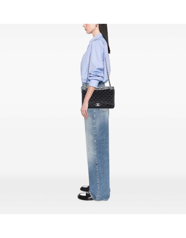 Pre-Loved by Azura Reborn - Pre-Loved Maxi Classic Lambskin Double Flap