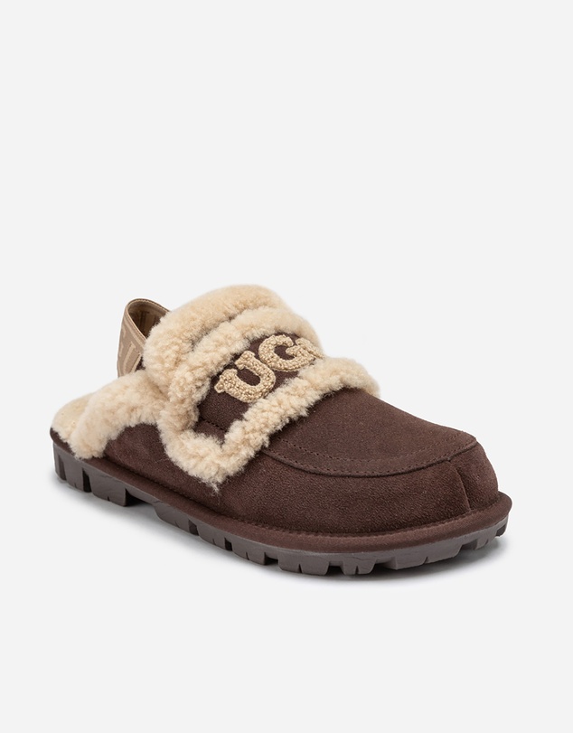 Ozwear Connection Uggs - Ugg Violet Shearling Slipper (Elastic Logo) (Detachable Feature)