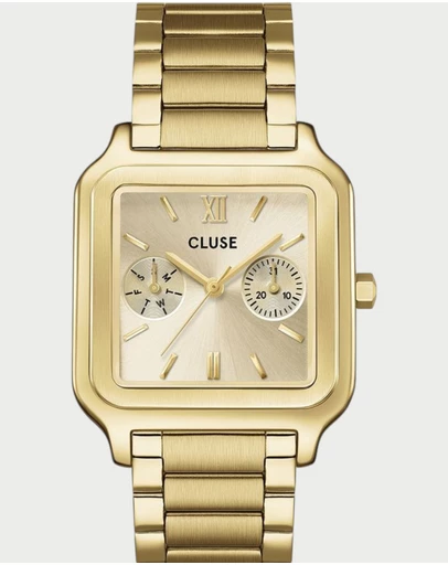 Cluse - CLUSE Gracieuse Multifunction, Steel, Gold, Gold Colour
