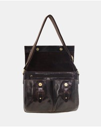 Pierre Cardin - Pierre Cardin Men's Rustic Messenger/Computer Bag
