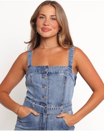 Petal & Pup - Edan Denim Jumpsuit - Denim