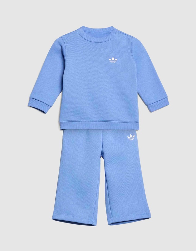adidas Originals - Loose Crew Wide Leg Pants Set - Babies-Kids