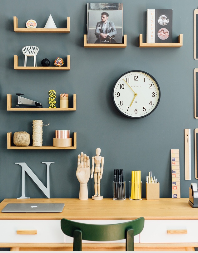 Newgate - Newgate Master Edwards Clock Blizzard Grey