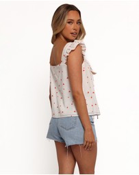 Petal & Pup - Elsie Top - Ditsy Heart