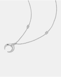 Ania Haie - Ania Haie Silver Reversible Horn Necklace