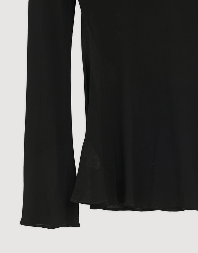 Revibe - Repaired Minima Esenciales Olen Sheer Layered Top - AU 10