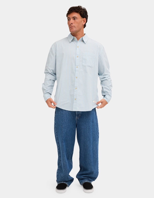 Element - Mens Button Down Long Sleeve Shirt