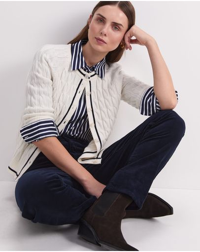 winter white/ navy