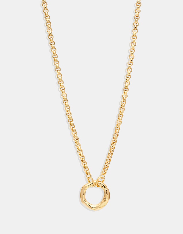By Charlotte - Gold Horizon Annex Link Necklace