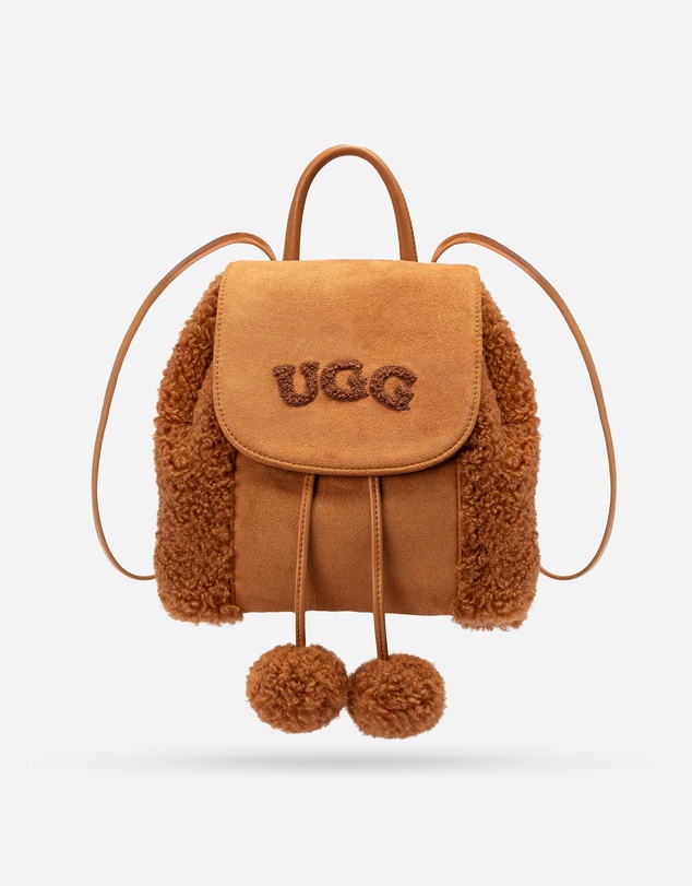 Ozwear Connection Uggs - Ugg Pompom Fluffy Backpack