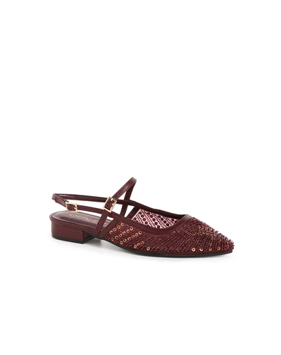 City Chic - WIDE FIT Lily Bead Flat