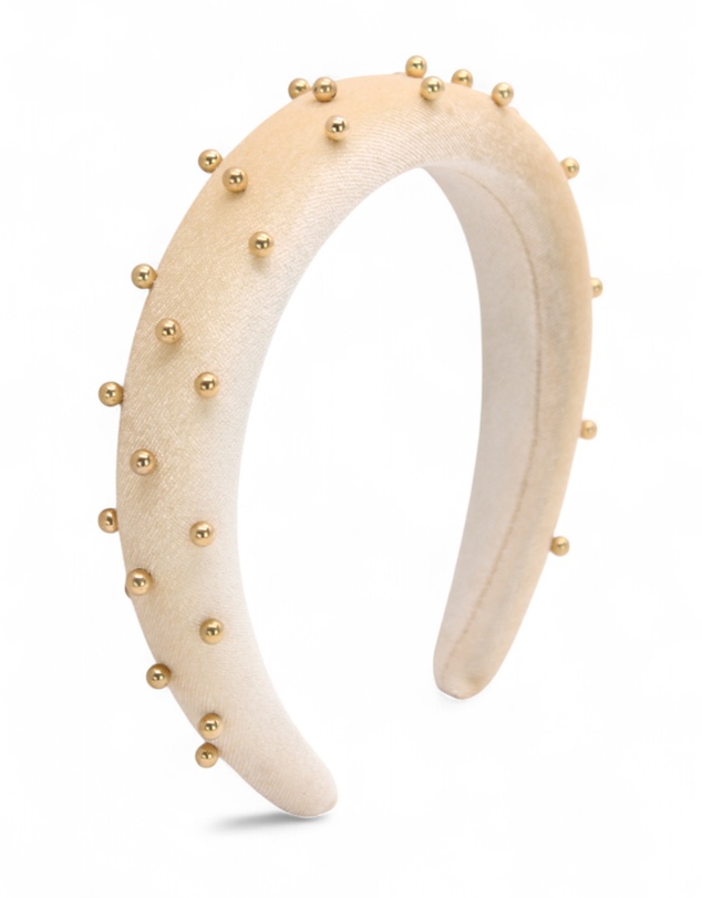 Morgan & Taylor - Lorelei Headband in Gold
